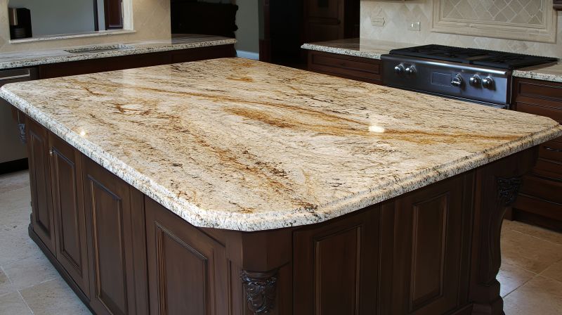 Granite Countertop with Unique Edge Profile