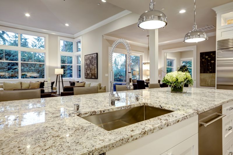 Elegant Kitchen with Granite Accents